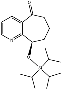 (R)-9-((三异丙基硅基)氧基-6,7,8,9-四氢-5H-环庚[B]吡啶-5-盐酸盐