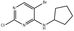 5-溴-2-氯-N-环戊胺嘧啶-4胺