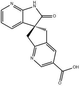 (3'S)-1',2',5,7-Tetrahydro-2'-oxospiro[6H-cyclopenta[b]pyridine-6,3'-[3H]pyrrolo[2,3-b]pyridine]-3-carboxylic acid     