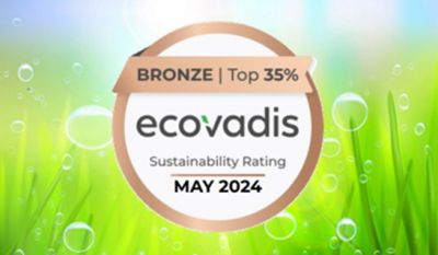宏元药业荣获EcoVadis企业社会责任评估铜牌