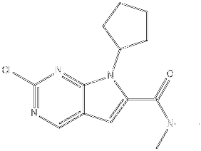 2-氯-7-环戊基-N,N-二甲基-7H-吡咯并[2,3-D]嘧啶-6-甲酰胺