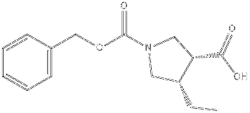 (3R,4S)-4-乙基-1,3-吡咯烷二甲酸 1-苄酯