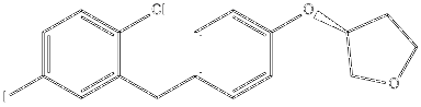 (3S)-3-[4-[(2-氯-5-碘苯基)甲基]苯氧基]四氢呋喃