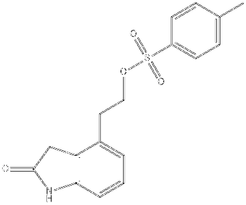 4-[2-[[(4-methylphenyl)sulfonyl]oxy]ethyl]-2-oxoindole